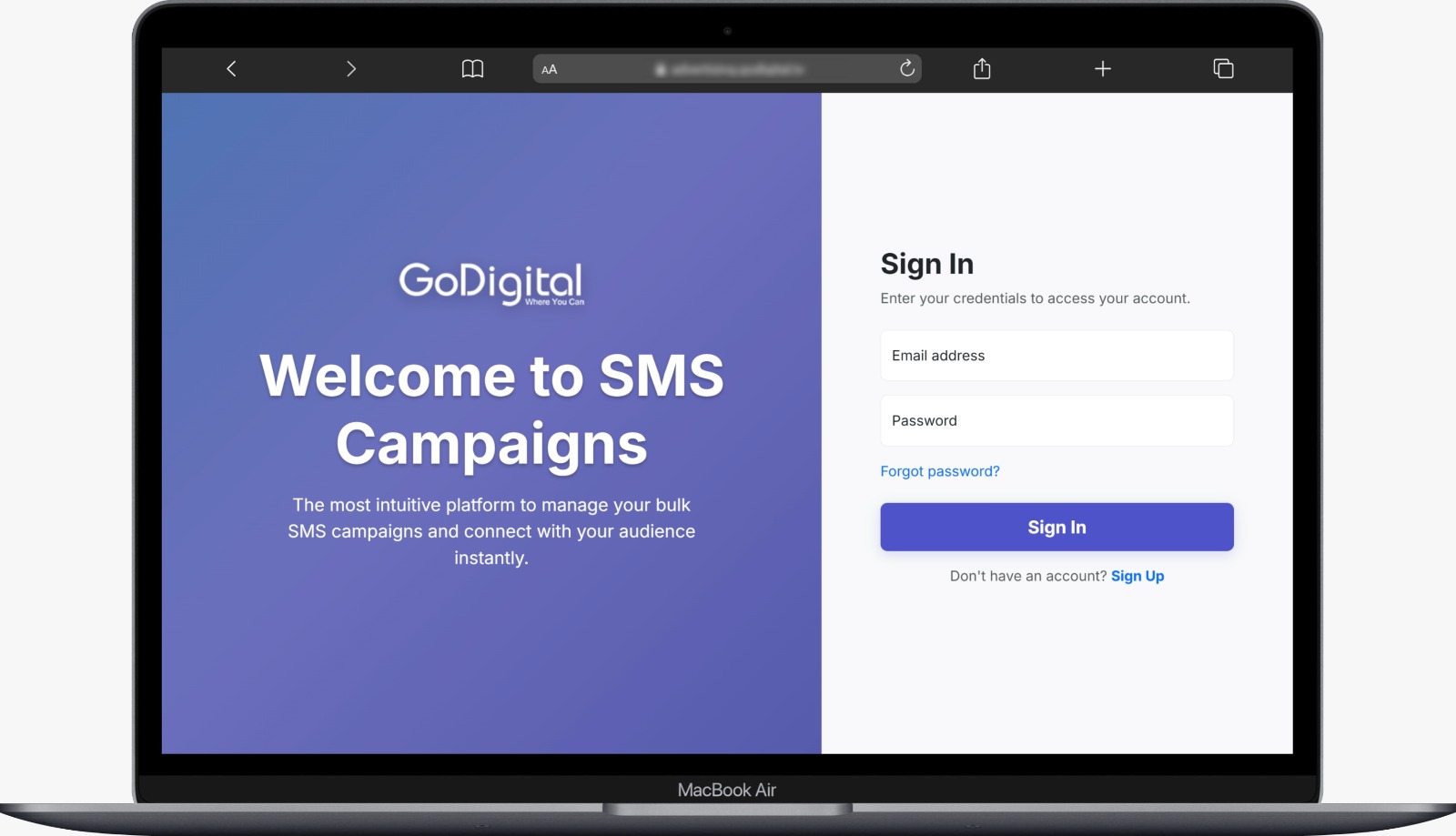 GoDigital SMS Campaign Manager